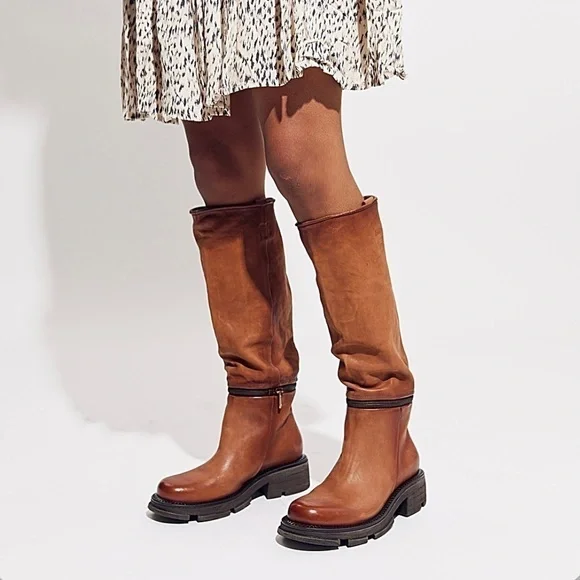 NEW ..!!! A.S.98 LARRIE WOMEN'S BOOT - WHISKEY - SIZE - 7.5 - 8 US / 38 EU $499 - Picture 16 of 16